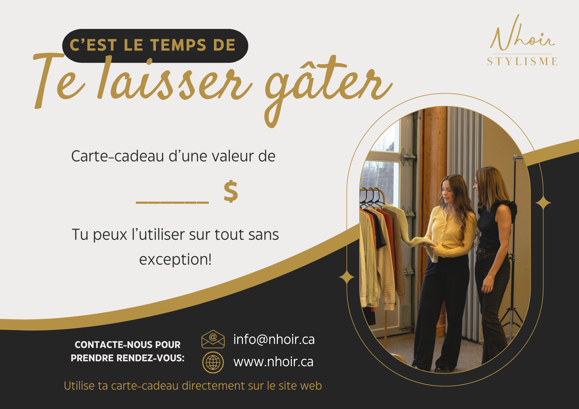 Carte-cadeau chez Nhoir